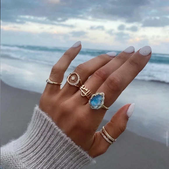 LOGAN HOLLOWELL UNITY SUN MOON RING - Picture 7 of 11